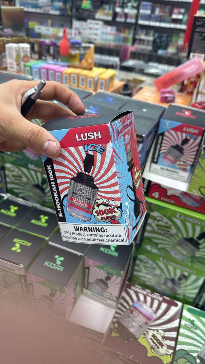 Кликните для увеличения изображения Электронная сигарета KORI 100000 затяжек, изображение 2