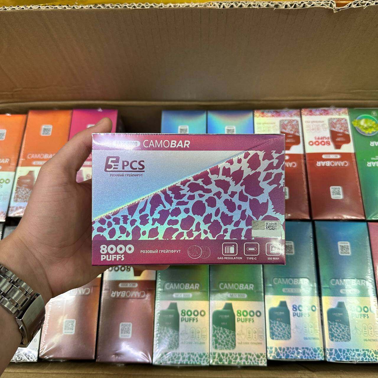 САМОBAR MX 8000 - 8000 затяжек, изображение 2