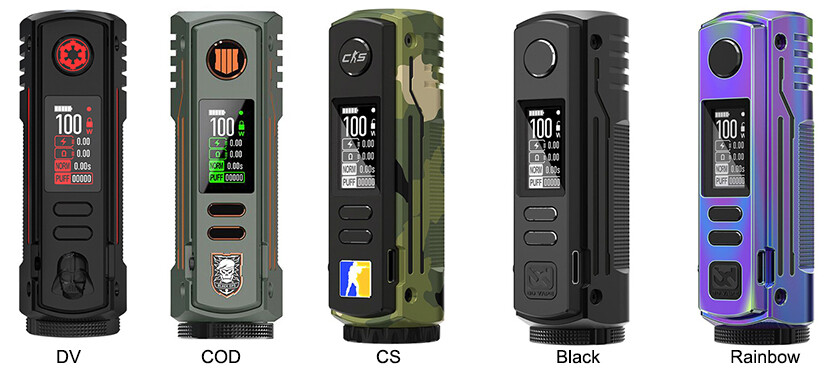 Кликните для увеличения изображения BD Vape Rayden 100 box mod, изображение 2