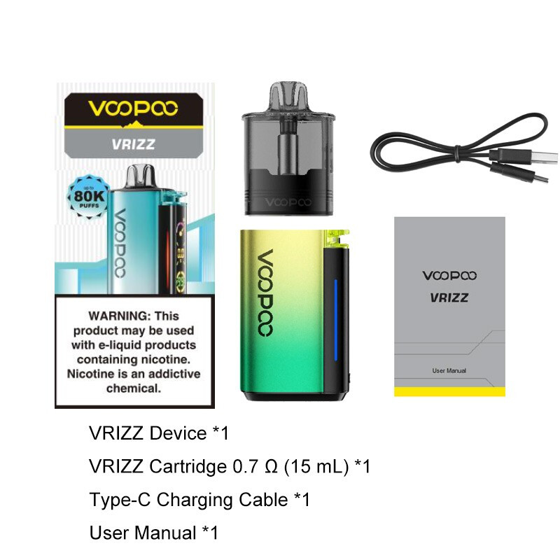Кликните для увеличения изображения VOOPOO VRIZZ Pod System Kit, изображение 2