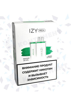 Izy MEGA 10000 одноразовая электронная сигарета купить