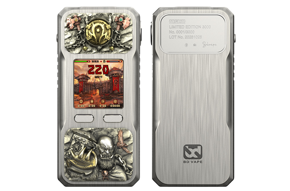 Кликните для увеличения изображения BD Vape Rayden 220 box mod, изображение 2