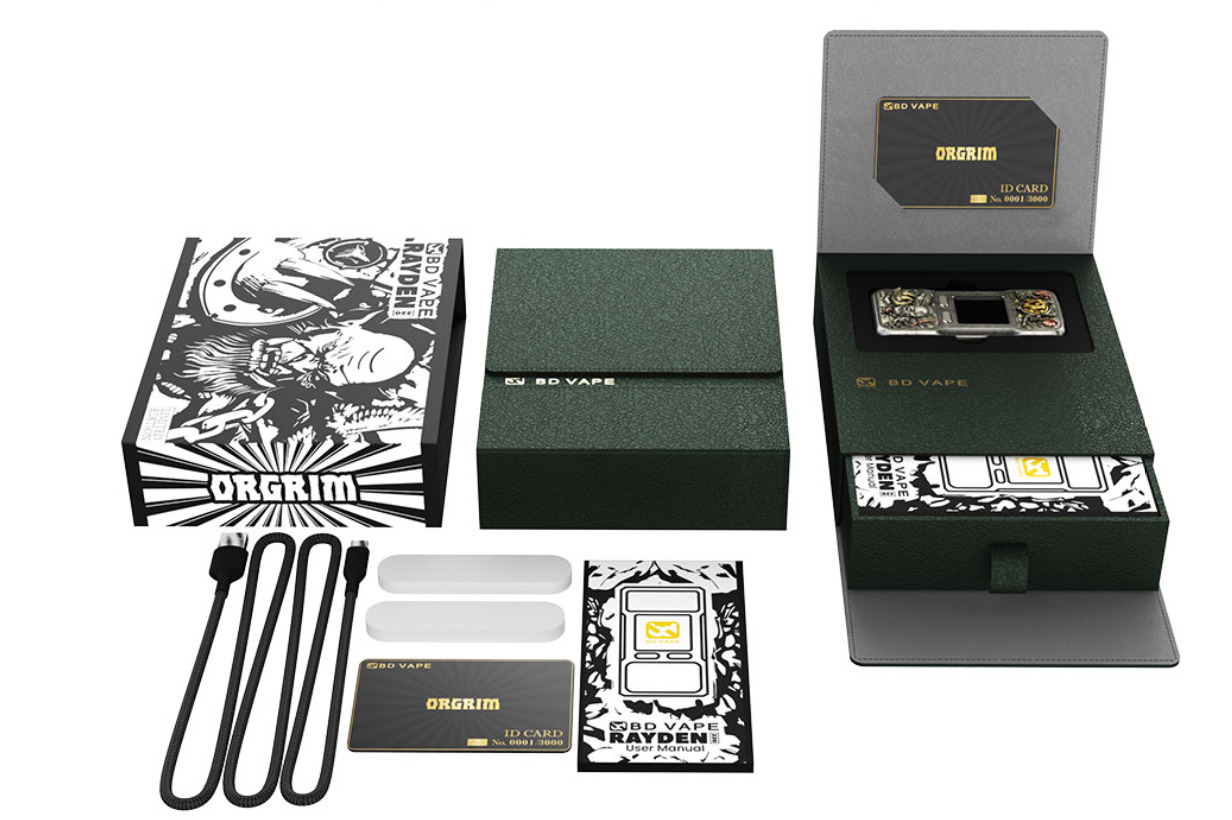 Кликните для увеличения изображения BD Vape Rayden 220 box mod, изображение 3