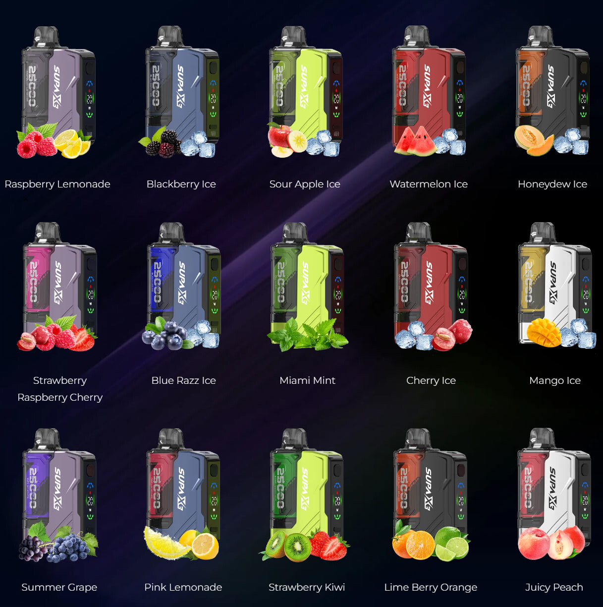 Кликните для увеличения изображения Hcigar AKSO SUPO X3 POD Kit - 25000 затяжек, изображение 5