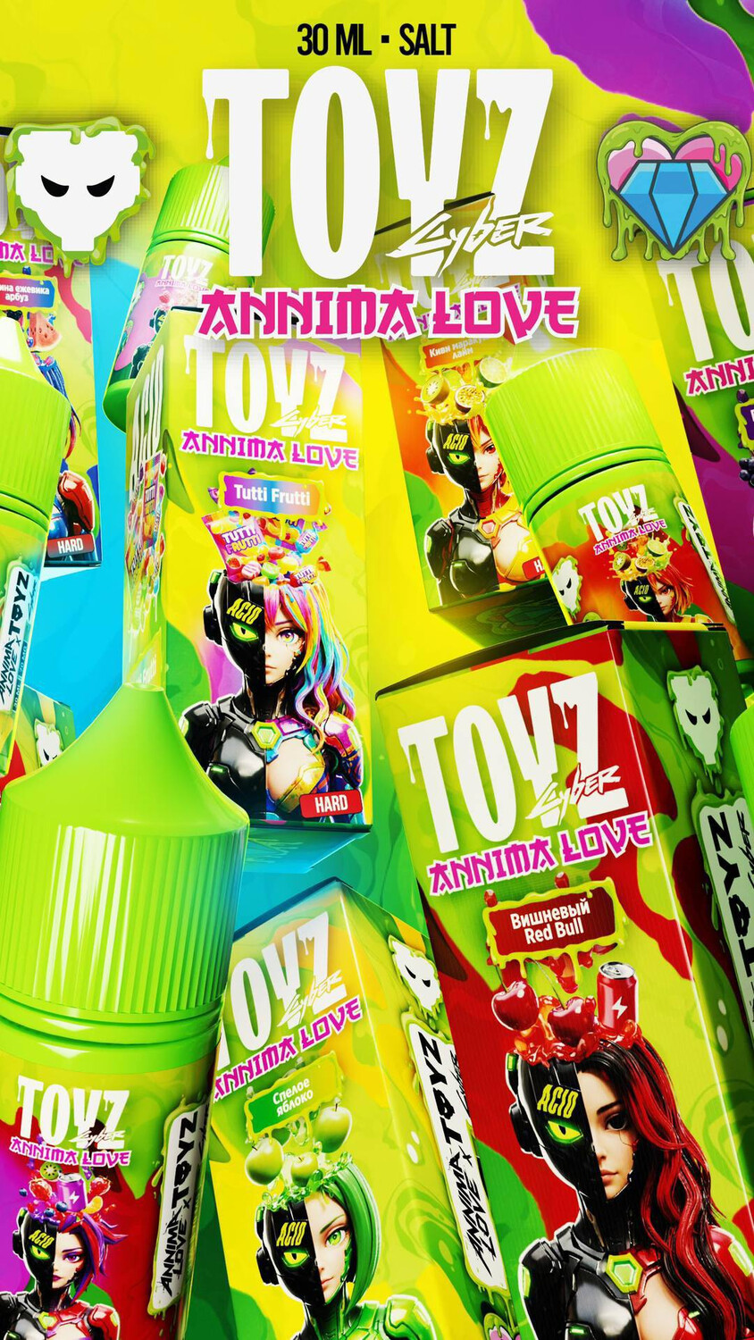 Жидкость TOYZ CYBER & ANIMMA LOVE