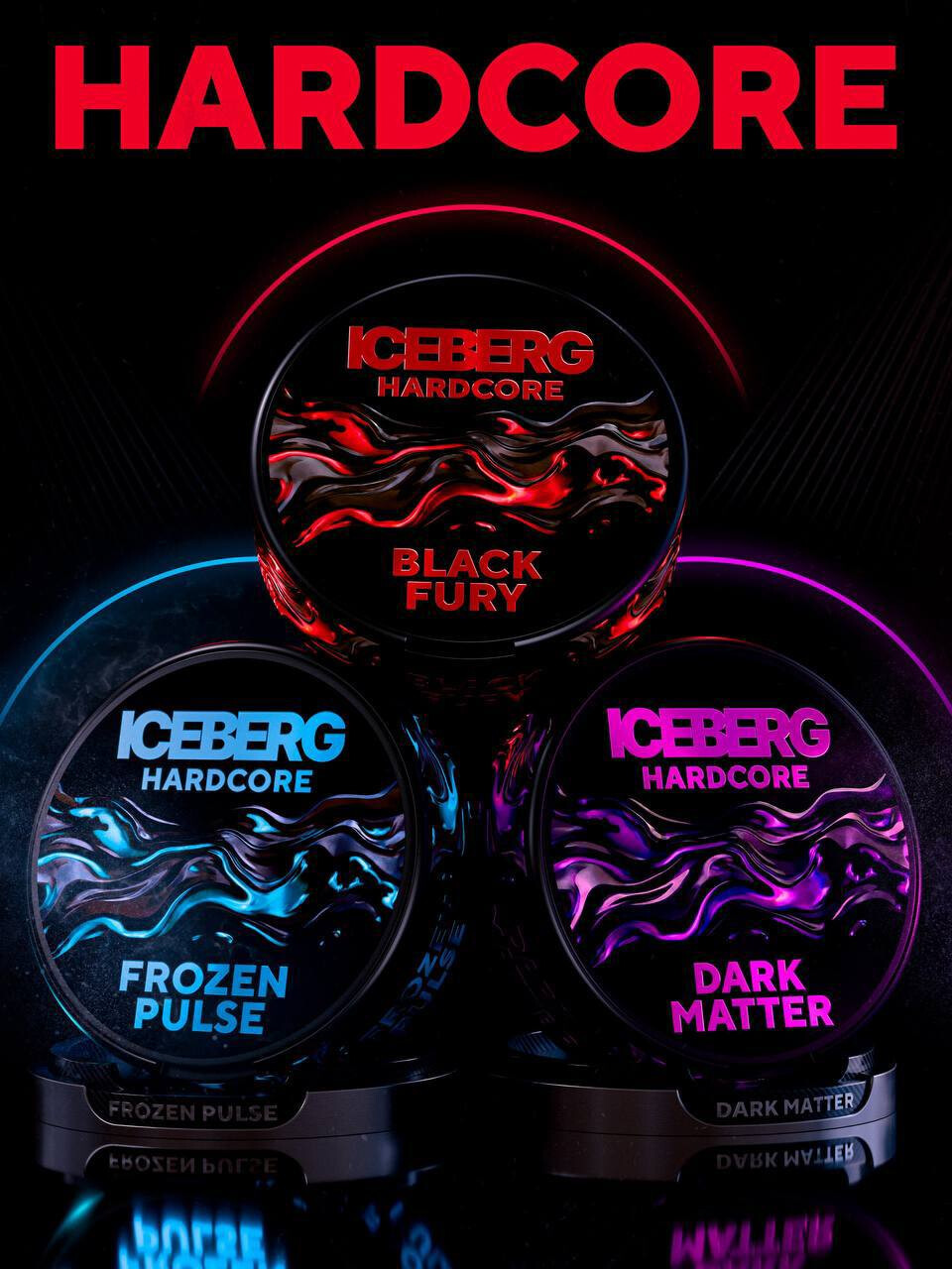 Жевательный табак ICEBERG HARDCORE